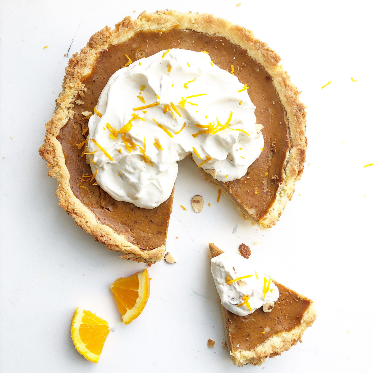 Unique Pumpkin Pie With Maple and Orange More Momma!