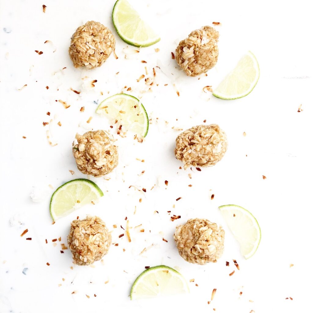 Coconut Lime Protein Balls
