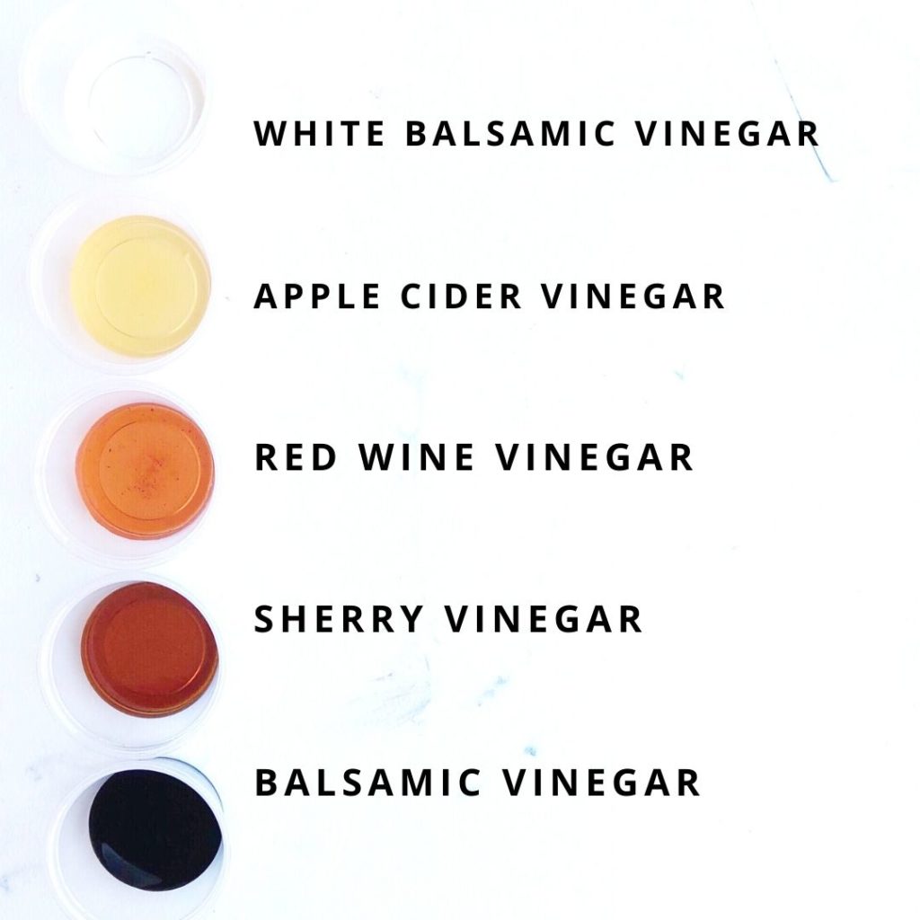 vinegar chart