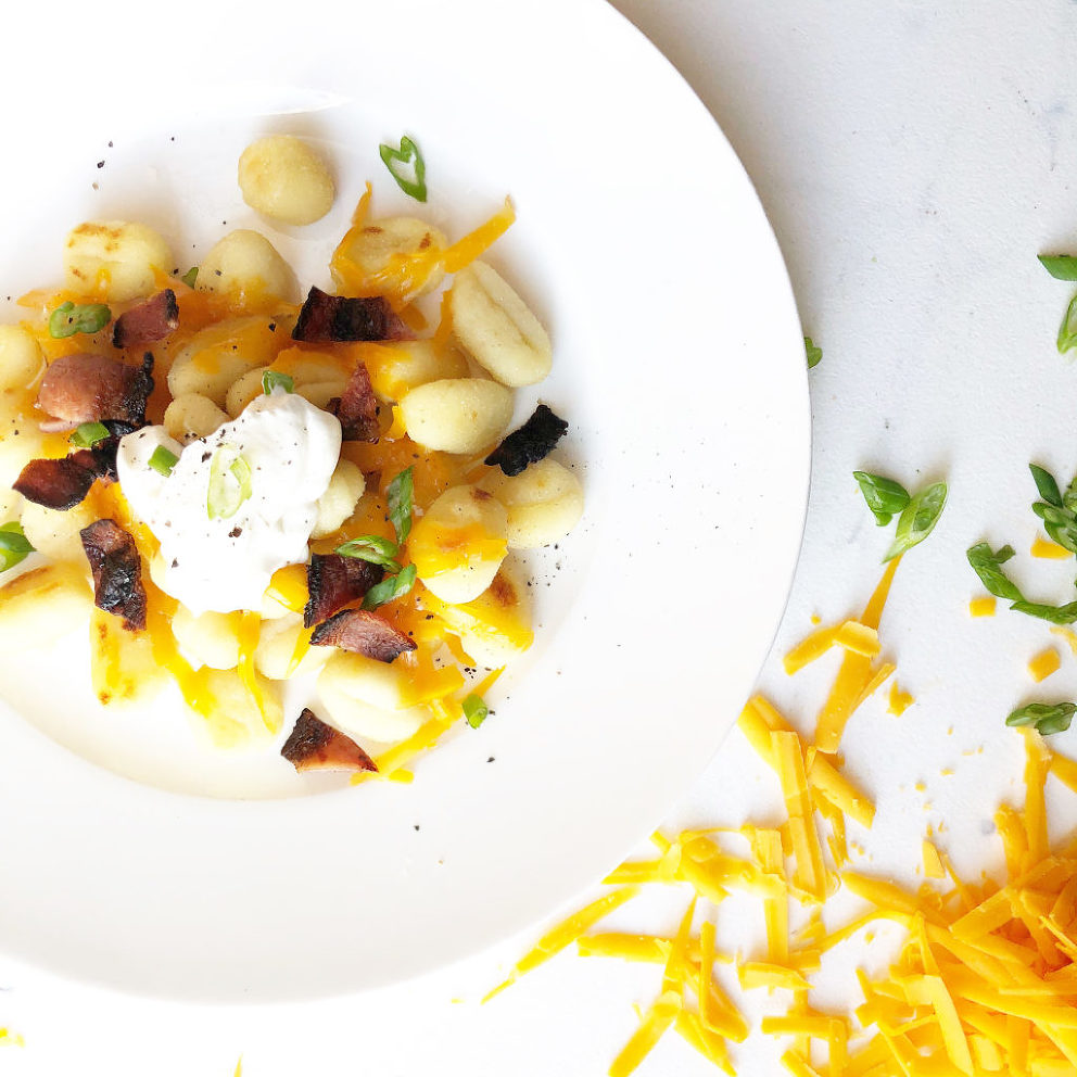 Crispy Pan Seared Gnocchi Recipe pan seared More Momma!