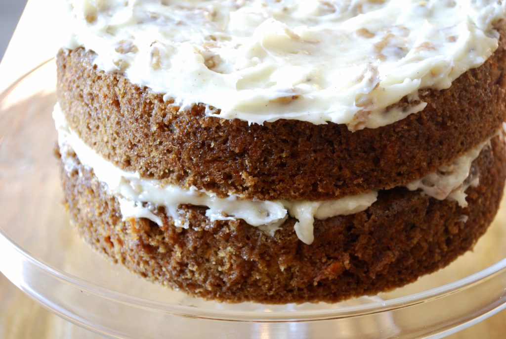 Moist Carrot Cake with Cream Cheese Frosting More Momma!