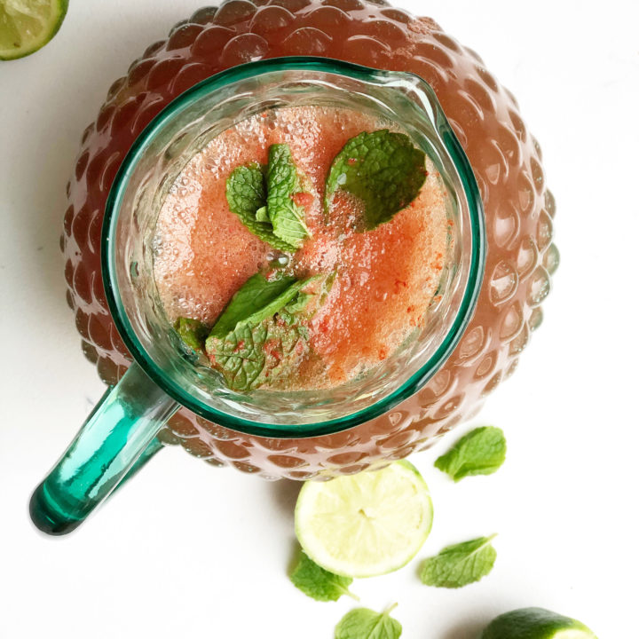 watermelon agua fresca