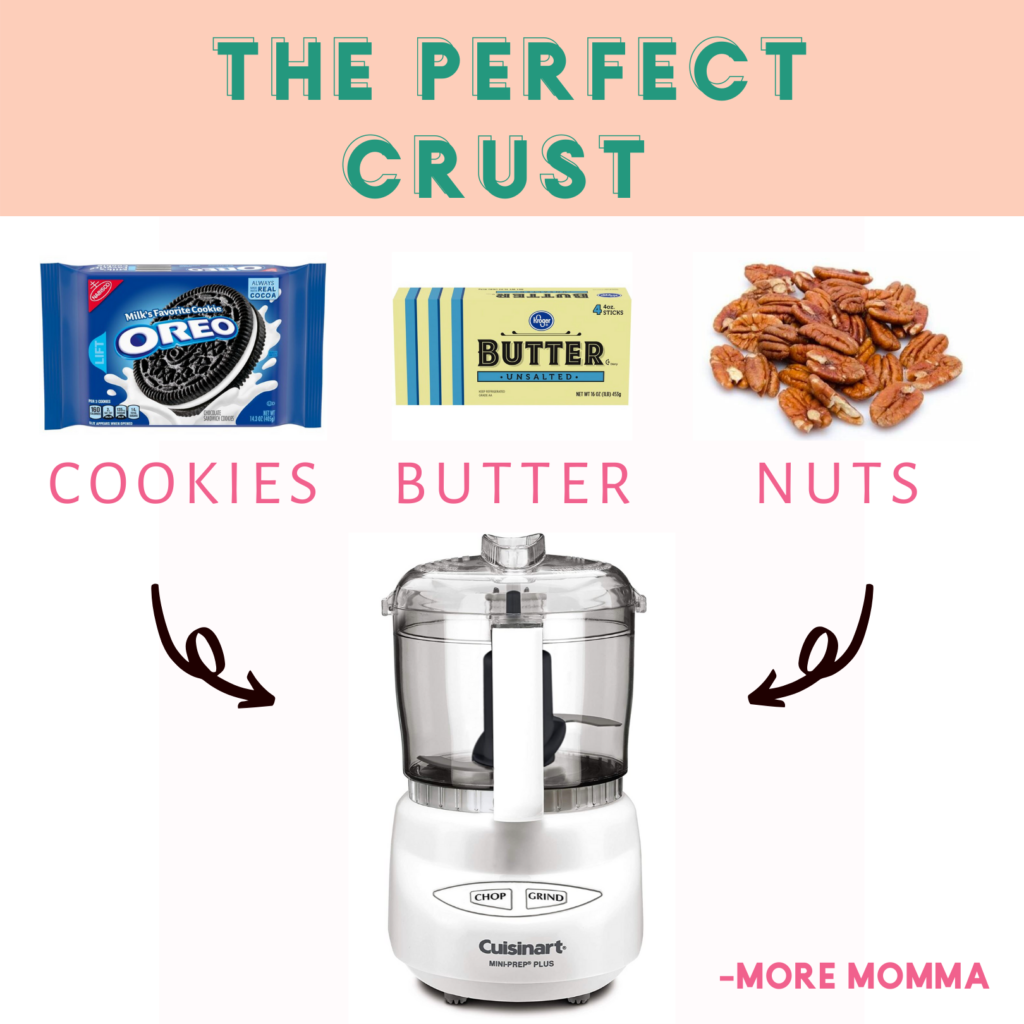 Perfect Crust Ingredients: Cookies, Nuts, Butter