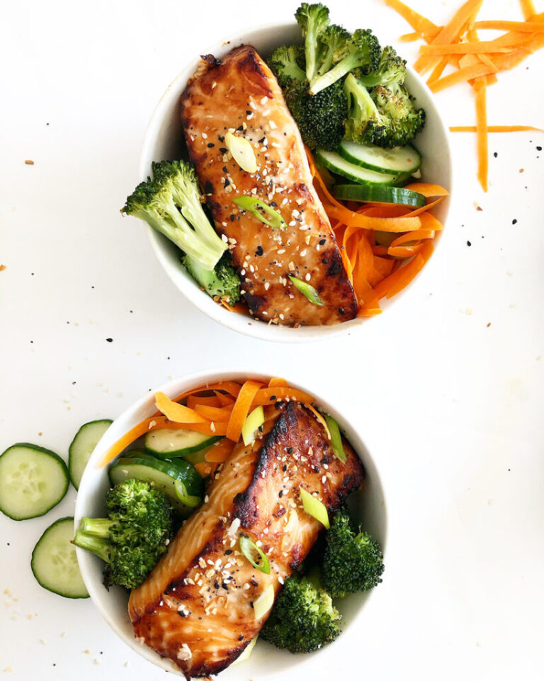 Quick and Easy Miso Salmon Bowls More Momma!