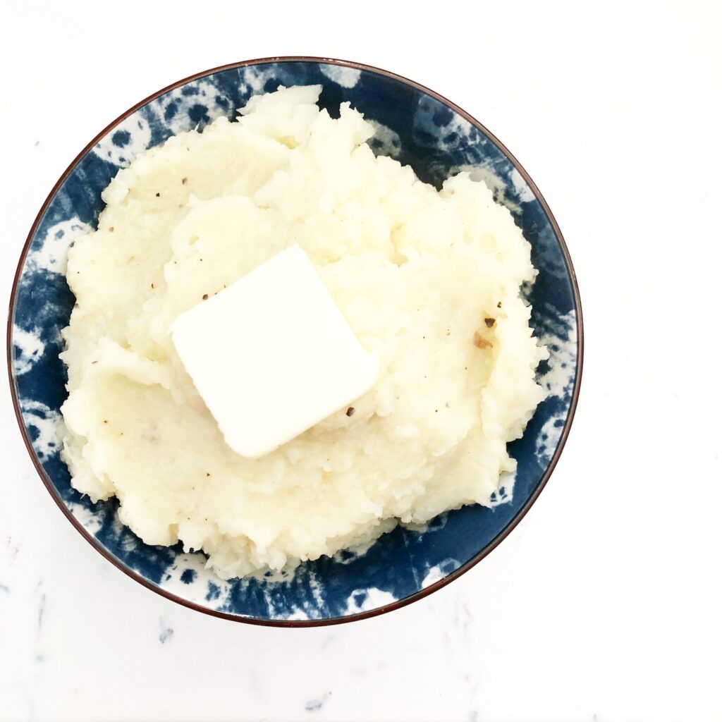 mashed potatoes