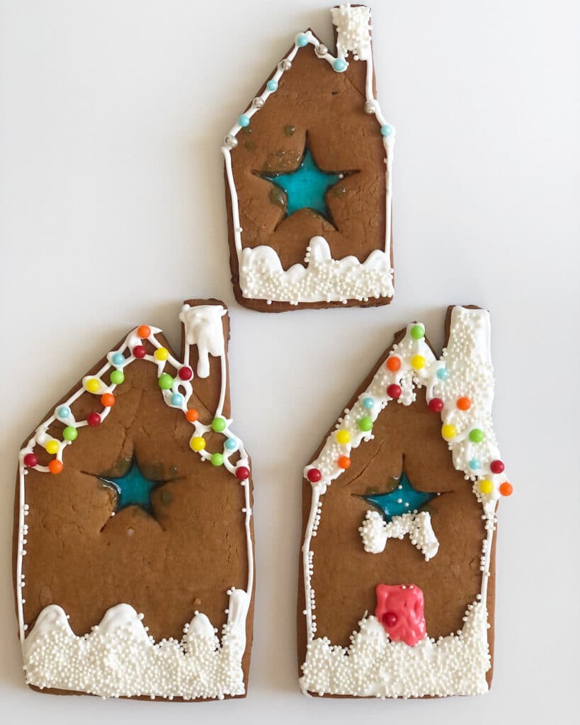 gingerbread house cookies