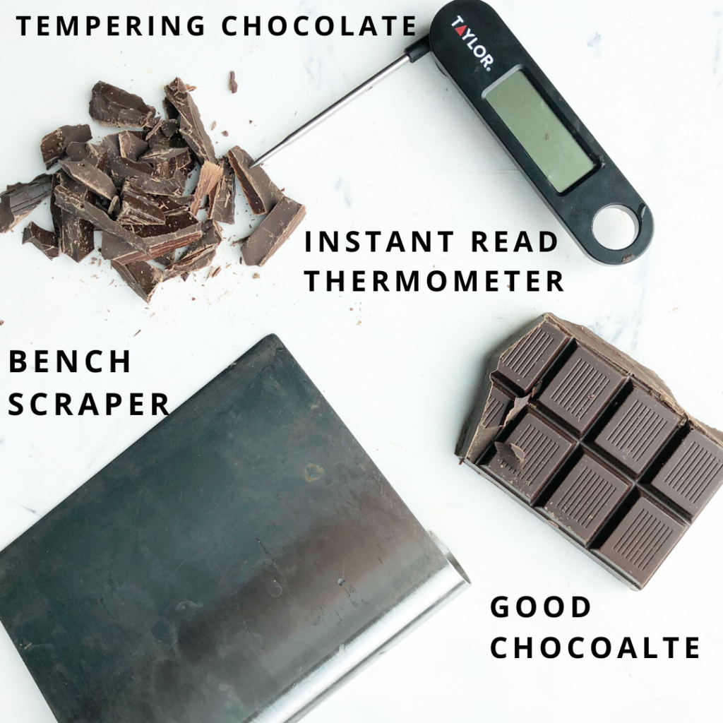 Supplies to temper chocolate