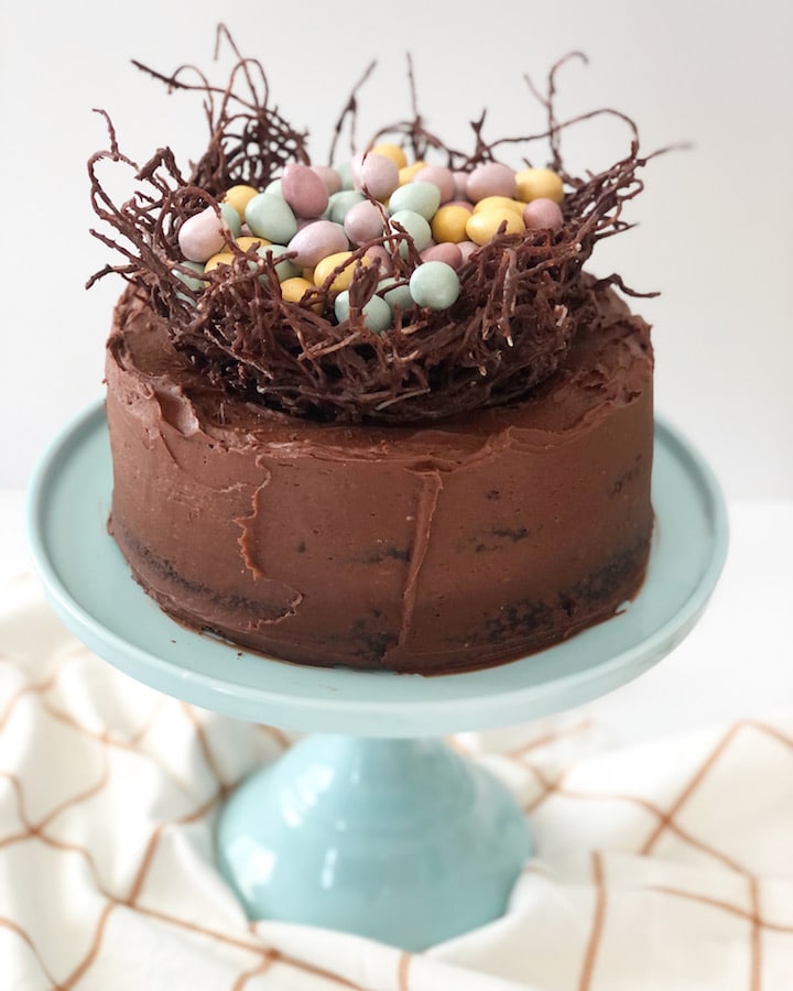 chocolate nest cake